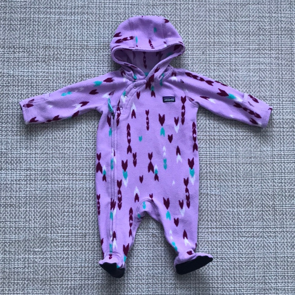 Patagonia Micro Fleece Bunting (size 0-3m)
